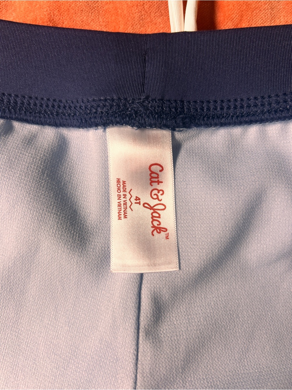 4T Retro Ribbed Swim Trunks - Picture 2 of 2